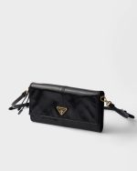 Prada Leather wallet with shoulder strap - Image 5